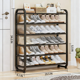 Curved Multi-Layer Quick Assembly Shoe Rack