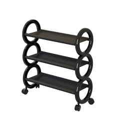 Round Multi-Layer Narrow Dustproof Shoe Rack