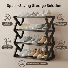 Triangular Multi-Layer Simple Shoe Rack