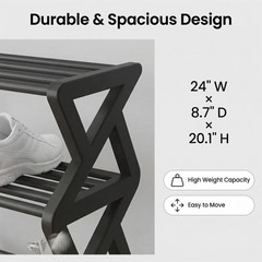 Triangular Multi-Layer Simple Shoe Rack